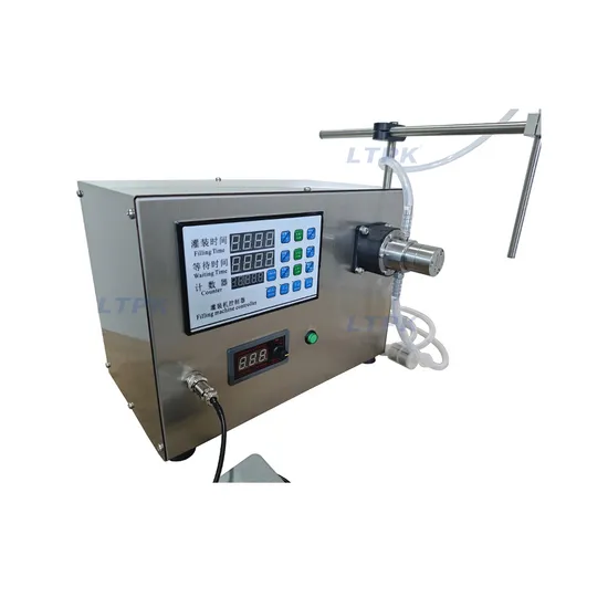 Bottle Filling Machine Magnetic Pump Mineral Water Essential Oil Fluid Quantitative Filler