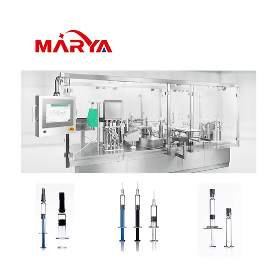 Marya ISO Sterile Filling High Quality Filling 10ml Automatic Syringe Filling Machine with Isolation System