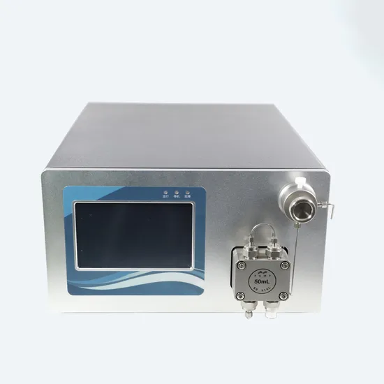 High Precision Infusion Pump Min Flow 0.001ml/Min Adjustable Flow Rate Plunger Pump High Pressure Constant Flow Pump Chemical Dosing Pump