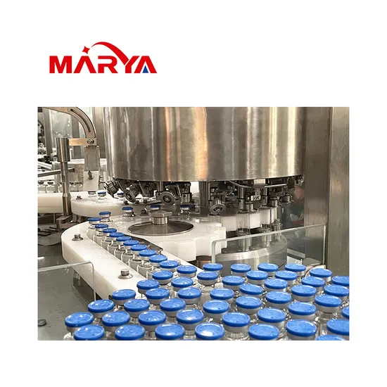 Marya GMP Certified Vial Liquid Washing Drying Filling Stoppering Production Line Vial Filling Machine for Pharmaceutical Manufacturer & Supplier