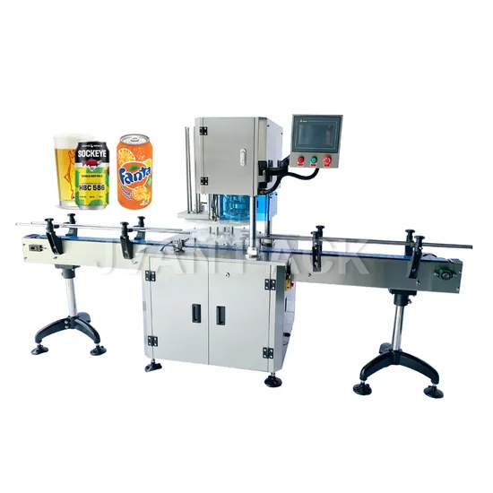 Flv-30 Automatic Carbonated Soft Drink Craft Beer Canning Line Pet Aluminum Tin Can Seamer Beverage Packaging Sealing Machine for Sale