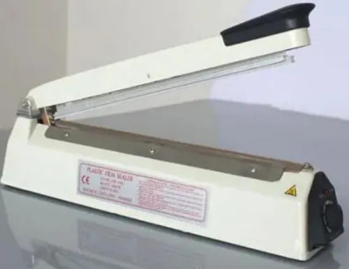 Making and Sale Hand Sealing 3mm Width Electric Flat Heat Wire Impulse Plastic Film Bag Heat Sealer Fs-400 Manual Poly Bag Sealing Machine