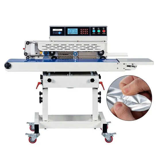280ap Tepps Continuous Band Bag Sealing Sealer Machine with Smart Control