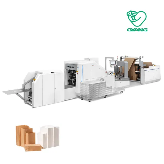 Automatic Glue Overseas Engineering Team Technical Support Gift Paper Bag Making Machine