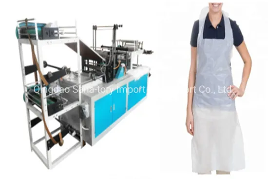 Fast Delivery PE Disposable Aprons Making Machine/Plastic Bag Maker
