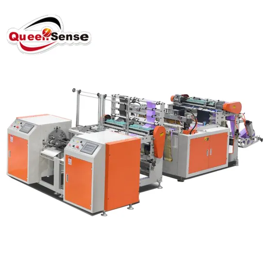 Rolling Trash Garbage Bag Making Machine for Flat Bags