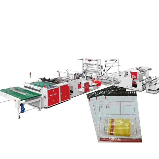 Chovyting Fully Autoamtic High Speed Courier Bag Making Machine DHL