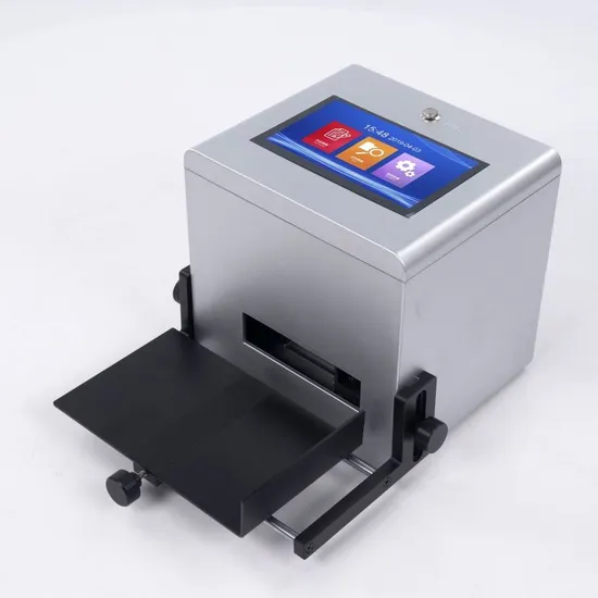 High Efficient Static Handheld Industrial Inkjet Printer for Food Plastic Bag Small Plastic Printing Machinery
