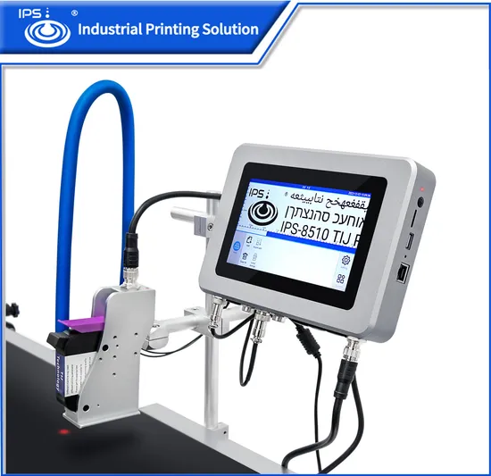 2024 Low Price Tij Inkjet Printer Coding Machine IPS-8510 Single Head for Date or Code Barcode Factory
