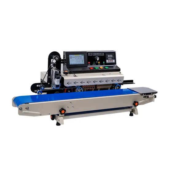 Docod Xms100 Electric Sealing Machines Industrial Continuous Plastic Bag Sealer with Ink-Jet Printing