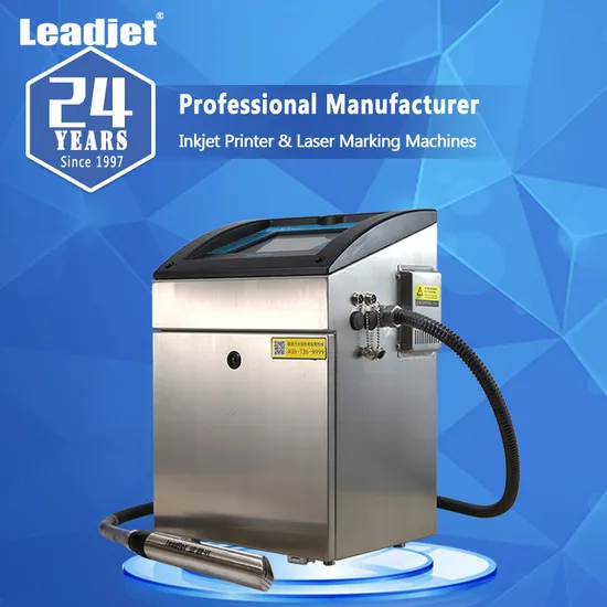 Leadjet Coding Machine Manufacturer V150plus Expiry Date Cij Date Coding Inkjet Printer on The Diary Milk Industry