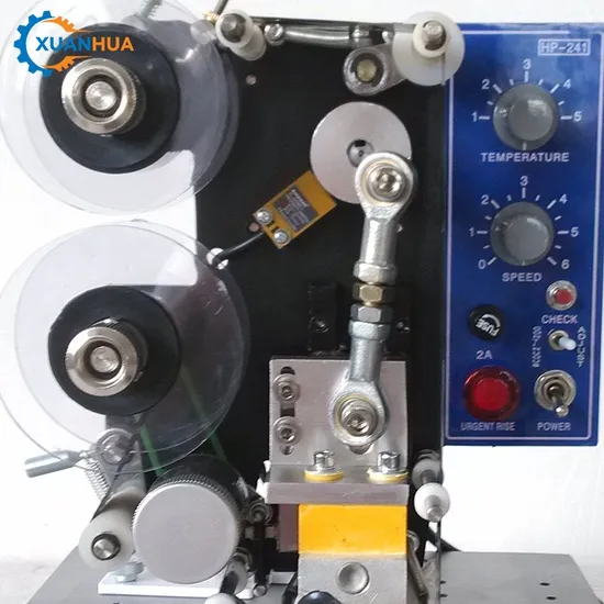 2025 New Product Batch Coding Machine Handheld Inkjet Bar Qr Code Label Printer with Own Spare Parts Production Line