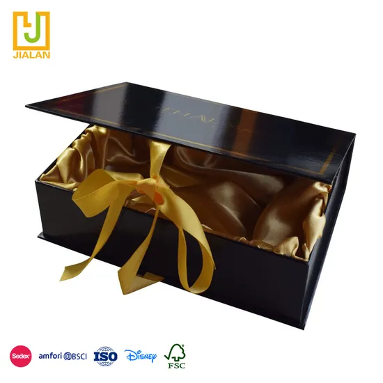Ribbon Cardboard Surprise Gift Clothing Shoes Pcakaging Handle Paper Gift Box