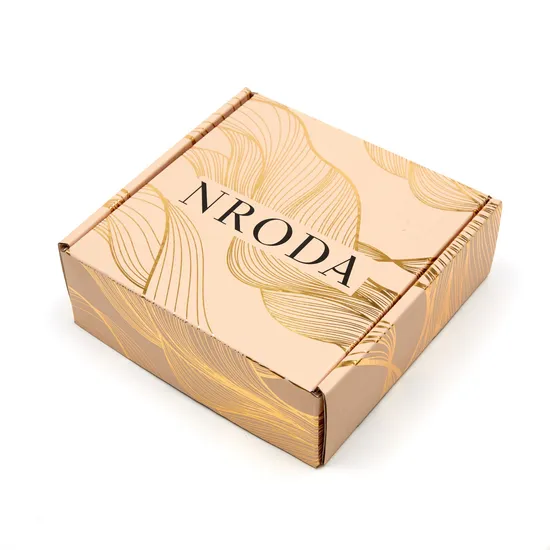 New Material Factory Price Tuck Top Postal Custom Printed Cardboard Carton Photo Shipping Black Corrugated Mailing Box