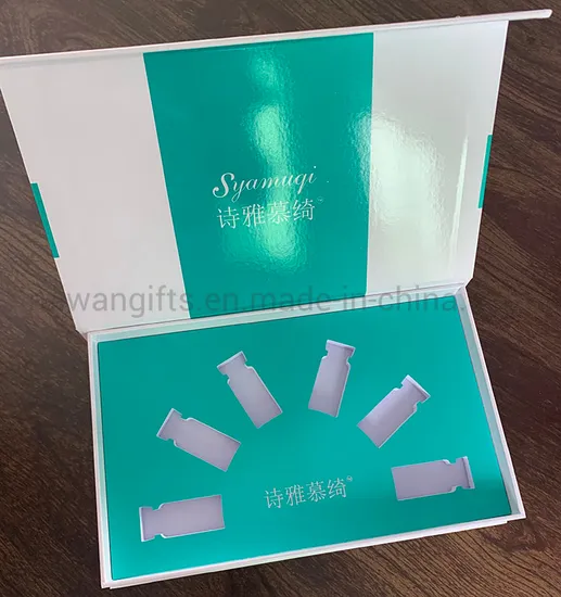 Custom Made Luxury Cosmetic Skincare Makeup Packaging Box Set with Foam Tray