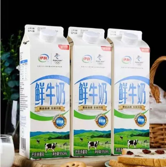 Provide Printing Service Paper Cardboard Bottle Carton Milk Juice Packaging Box