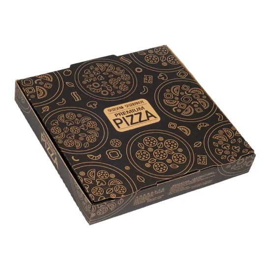 Cheap Custom Logo Printed Corrugated Pizza Boxes Factory Wholesale