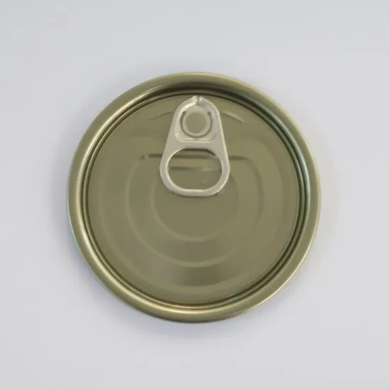 73mm 300# Easy Open Tin Can Lid Tinplate Lid Easy Open End Eoe for Food Can