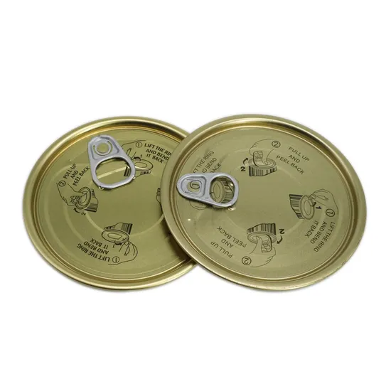 Printing Can End with Pull Ring Easy Open End for Can Making