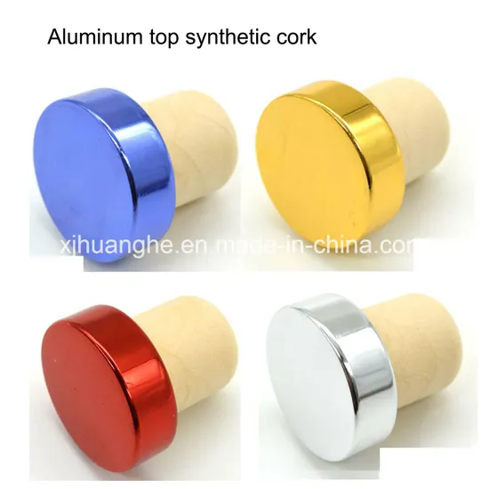 Synthetic Cork with Aluminum Top