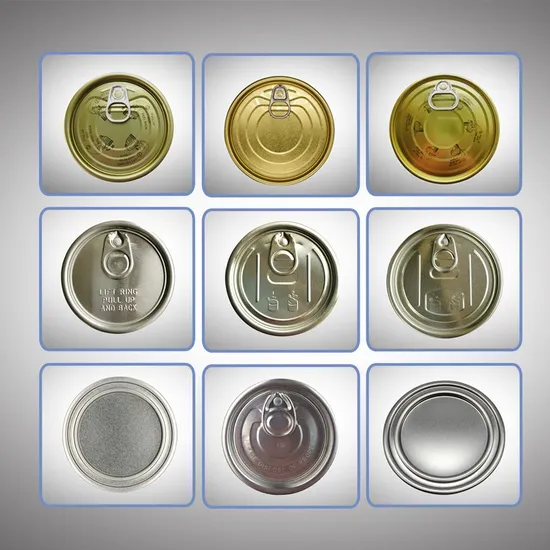 Aluminium Eoe Lid for Food Tin Cans
