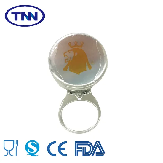 Aluminum Easy Open Pull Ring Cap for Drink Glass Bottle Cap