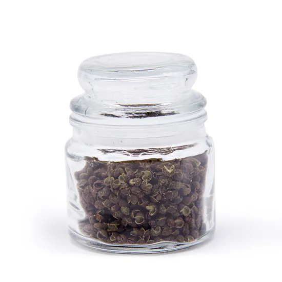 12oz High Quality Round Shape Coffee Food Glass Jar