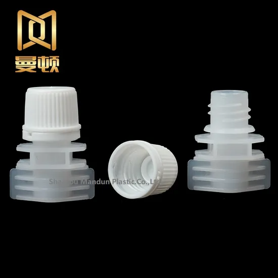 Plastic Nozzle Inner Diameter 8 mm Fruit Juice Puree Sauce Seasoning Packaging Universal Nozzle Tube Cover