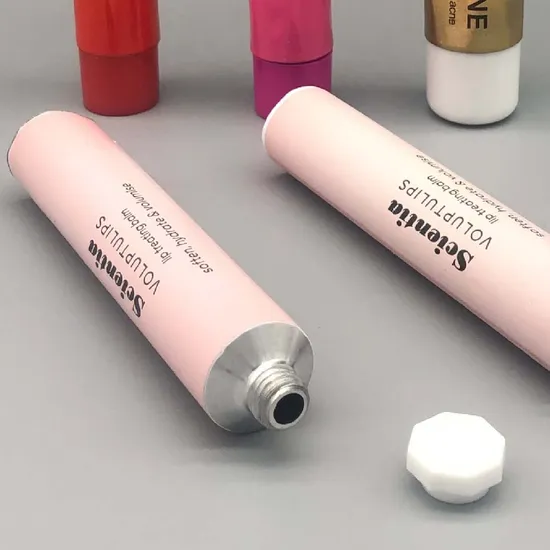 Wholesale Empty Cosmetic Aluminum Tubes Skincare Food Toothpaste Aluminium Collapsible Tube