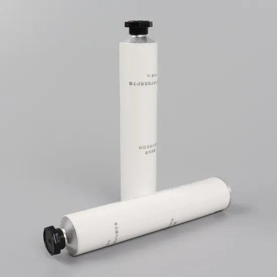 Cosmetic Packaging Hand Cream Aluminum Collapsible Tube Package with Open Orifice