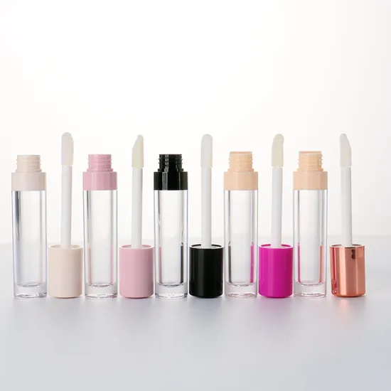 Hot Sale Color DIY Modern Lip Gloss Containers Tube Fashion Design Plastic Lipgloss Tubes Cute
