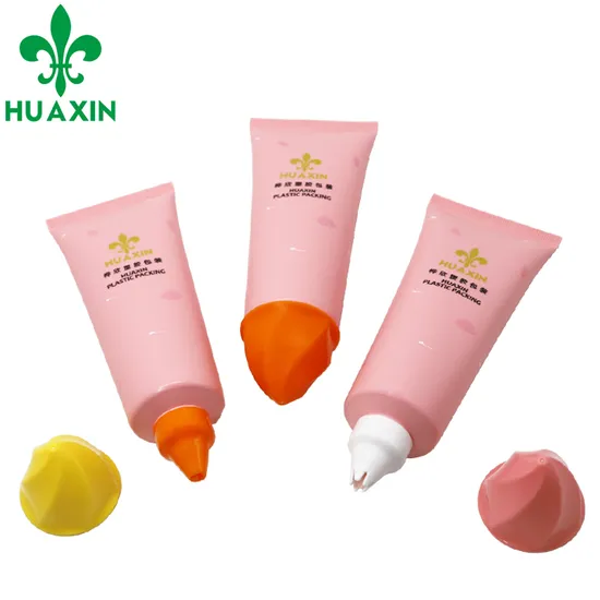 Wholesale Special Snowflake-Shaped Hand Cream Cosmetic Tube