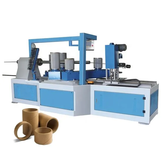 Automatic Four Heads MID. Size Spiral Paper Tube Core Making Winding Forming Machine with Cutting Range 1000-5000 mm