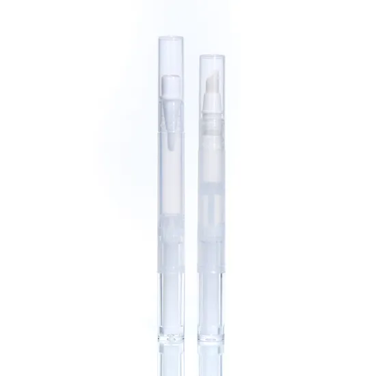 Hot Sale Gold Travel or Daily Skin Care Nail Oil Pen with Sponge Tip