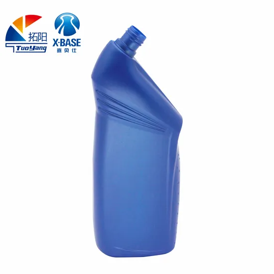 Factory Wholesale HDPE Toilet Cleaner Bottle with Cap, 600ml Toilet Gel Bottle