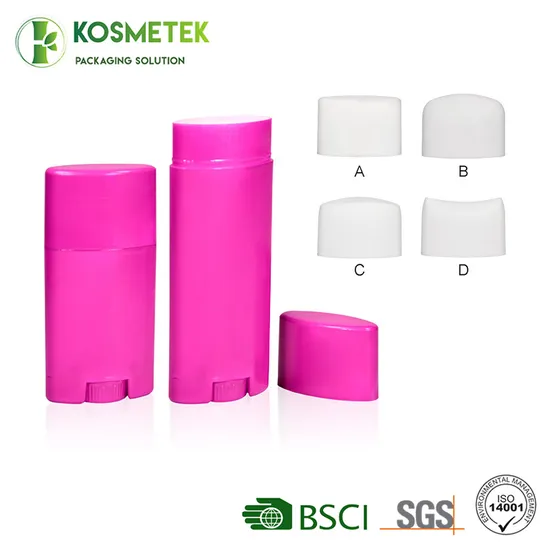 ODM/OEM 15g Special Design Deodorant Stickers Sunscreen Stick Empty Deodorant Stick Container