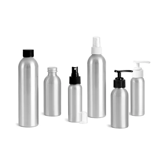 Hot Sale Empty Aluminum Essential Oil Bottle with Cap
