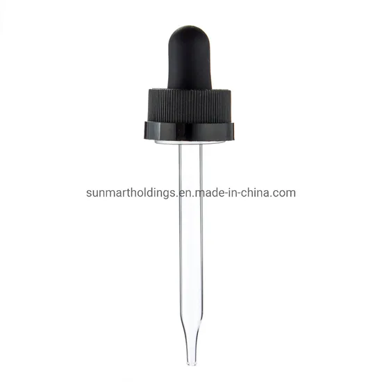 20/400 Plastic Black Child Proof Pipette