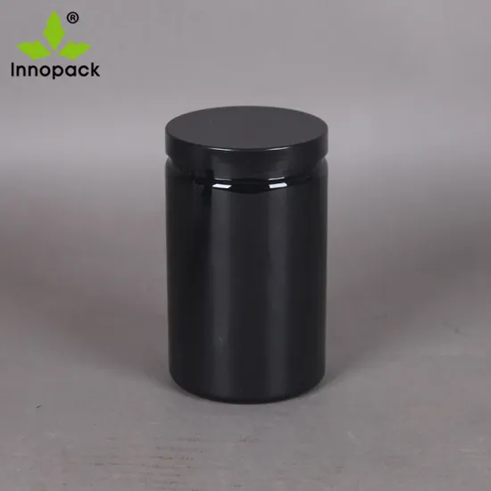 1.5L 700g Black Pet Protein Bottle with Cap