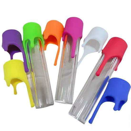 Glass Cigar Tube Child Resistant Cap Pre Child Proof Glass Roll Tubes