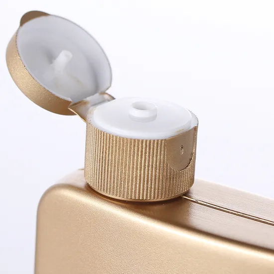 200ml HDPE Flat Sunscreen Tanning Oil Custom Logo Plastic Bottle with Flip Cap Empty Hand Wash Bottle