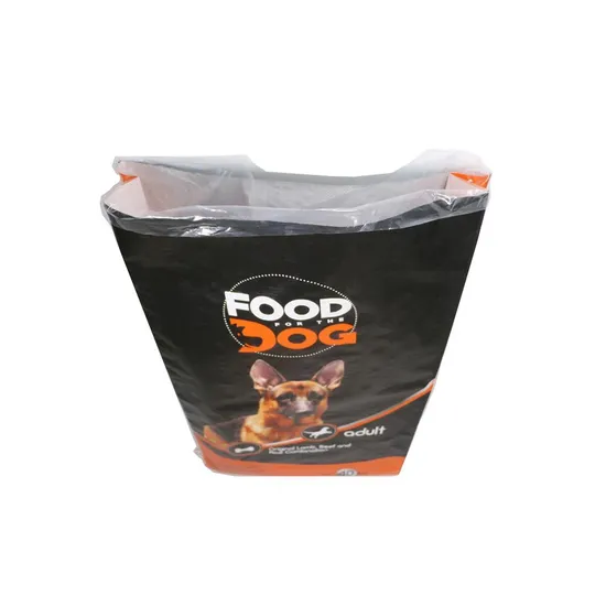 Hot 40lb China Dog/Cat/Pet Food Bags PP Woven Packaging Moisture Proof Smell Proof Food Grade Pet Food Packaging Bag