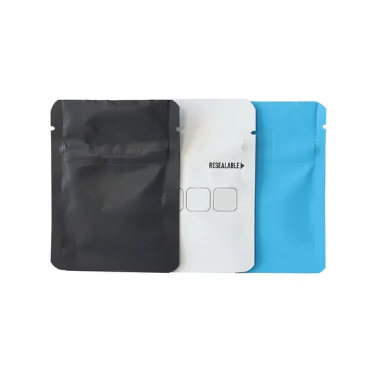 1g Mini Gummy Food Grade Soft Touch Child Proof Plastic Bag