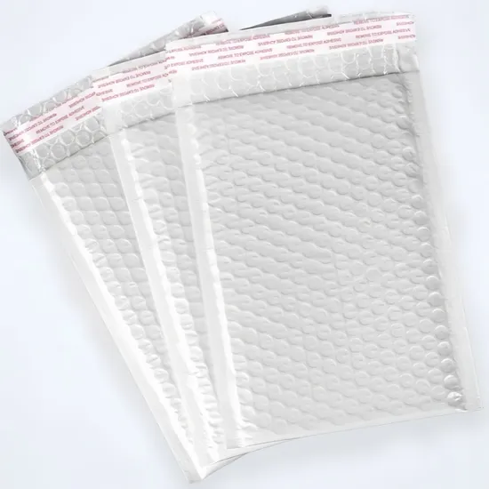 Wholesale and Custom Shock-Proof Pearlescent Film Bubble Bag Thickened for Express