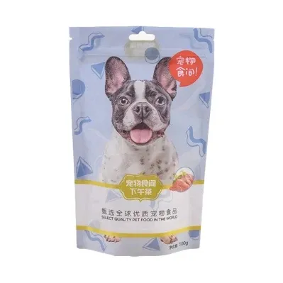 Top Resealable Plastic Animal Feed Pet Dog Food Packaging Bag