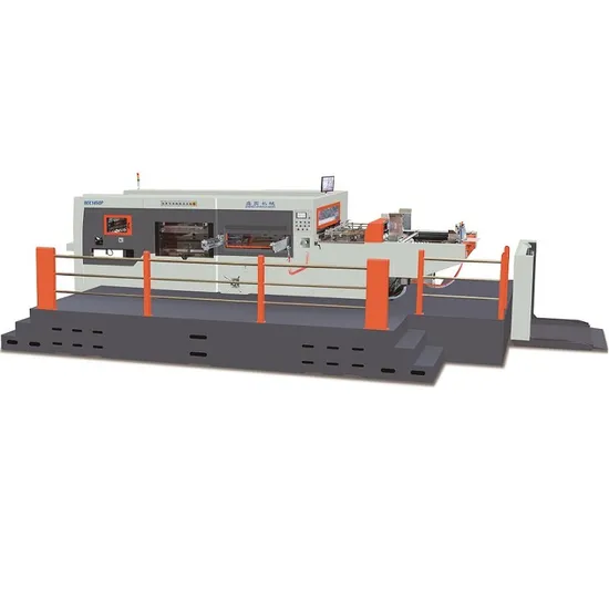 Flat to Flat Corrugated Board Carton Box Die Cutting Creasing Machine