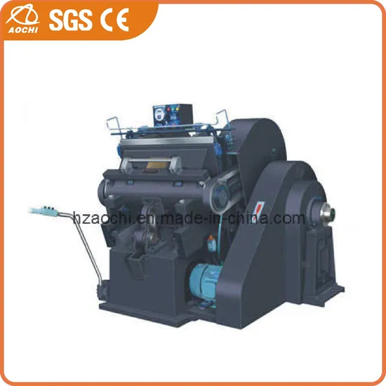 Corrugated Paperboard A4 A5 A6 Notebook Lamination Paper Sheets Die Cutter Corrugated Cardboard Heated Die Cutting and Creasing Machine