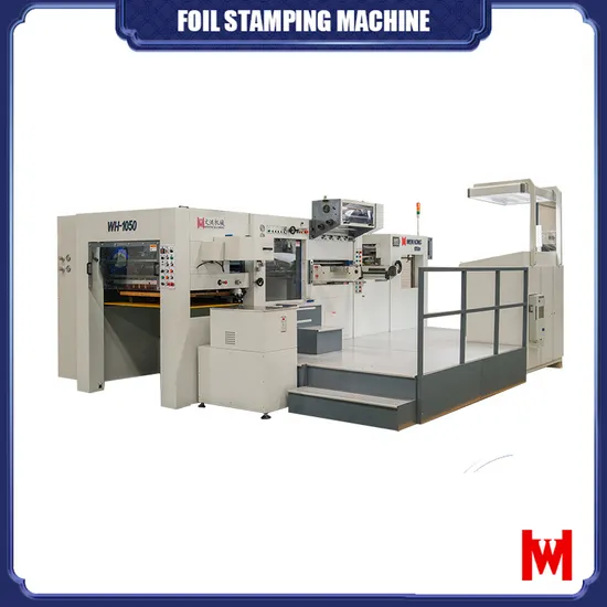 Automatic Hot Foil Stamping Machine and Die Cutting Machine for Smaller Paper Size (800*620mm)