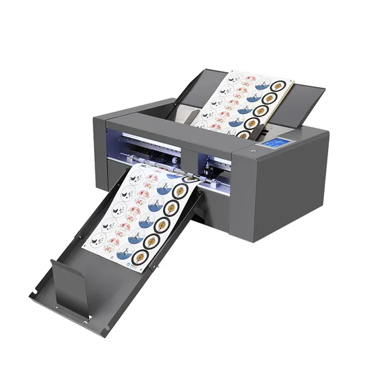 SF-350PRO A3+ Double Heads Die label Cutting Machine for Stickers, Labels, and Sheets color box die cutting with creasing function