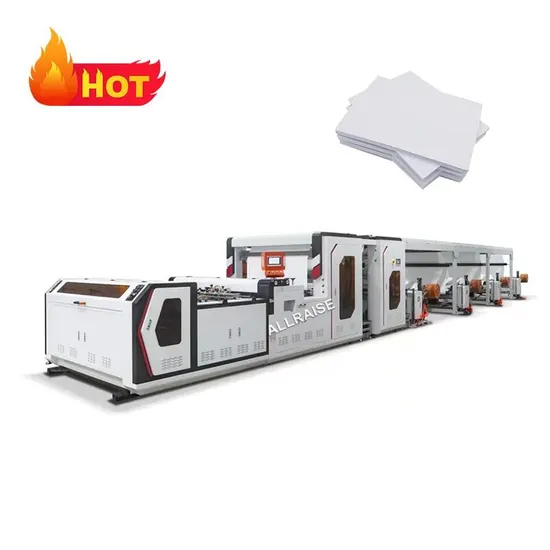 Automatic A4 Paper Machine and A3 Paper Trimming Machine Roll to Sheet Automatic Paper Cutting Machine